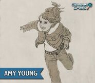 Concept art of Amy.