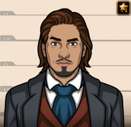 Diego, as he appeared in Inglorious Justice (Case #58 of Mysteries of the Past).