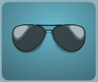 Black Aviator Sunglasses.png