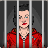 Verónica condenada a cadena perpetua en prisión por el asesinato y la electrocución premeditada de Peggy Pascal, el uso ilegal de la máquina del tiempo del Coronel Spangler, y por la destrucción intencional de Jazz Town con los huracanes artificiales creados por ella Yves y Zelda.