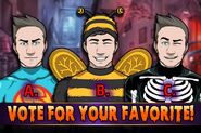 "Vote for your favorite!"