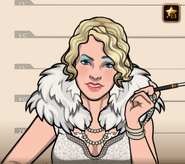 Verushka, as she appeared in Sweet Revenge (Case #9 of Mysteries of the Past).
