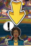 Diane will appear on a certain case mark in the map when a case is required to be unlocked, asking for reports from the previous case before you can move forward.