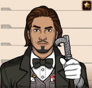 Diego, as he appeared in Apprehend Me If You're Able (Case #39 of Mysteries of the Past).