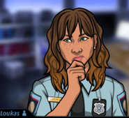 Mia, as she appeared in A Pointy End (Case #45 of The Conspiracy).
