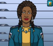 Chief Parker, as she appeared in Deadeye (Case #39 of The Conspiracy), Lashing Out (Case #42 of The Conspiracy) and To Kingdom Come (Case #48 of The Conspiracy).