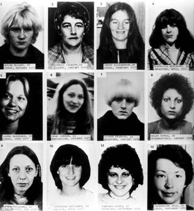 Sutcliffe's victims