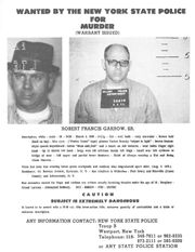 A Robert Garrow wanted poster