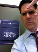 "@Gibsonthomas TGibs you should do a peace sign to the camera. All hip like Shemar" Thomas Gibson Twitter October 26, 2010