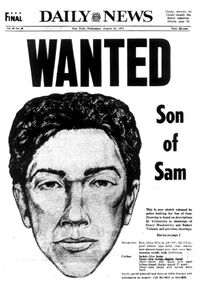 Son Of Sam Wanted Poster