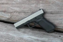 4th Generation Glock 17 with Titanium slide.