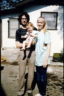 David Koresh and Rachel Jones with one of their children