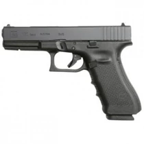 A Glock 17 Compensated (C).