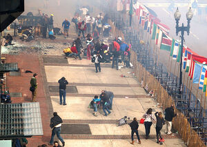 Boston Marathon site