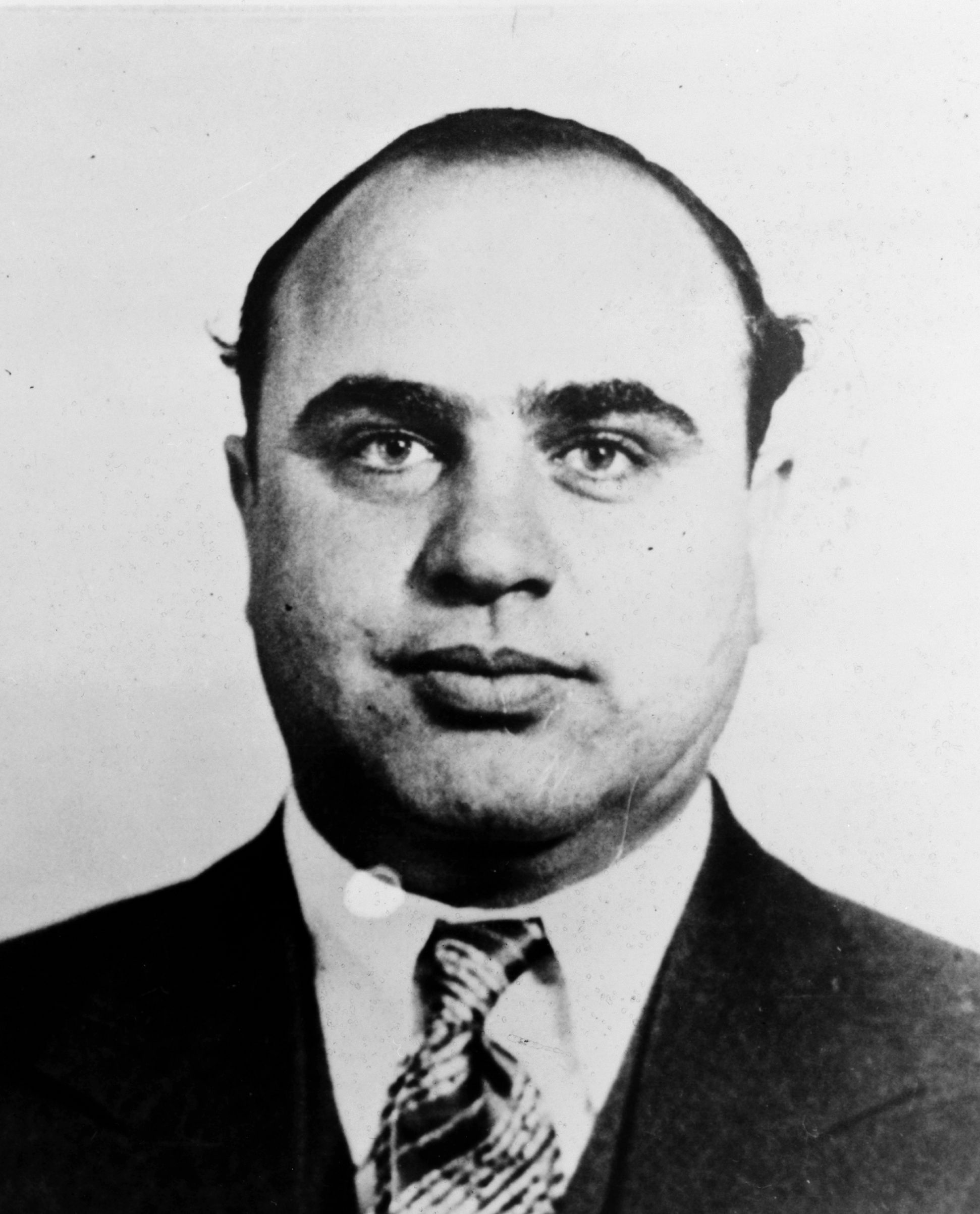 Mobster AL CAPONE Glossy 8x10 Photo Criminal Mob Reprint American Gangster 