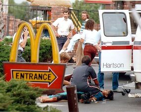 McDonald's crime scene