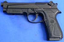 A Beretta 90-Two, a "ergonomically enhanced" line of variants of the 92 series.