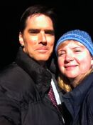 "this is Stacey Beneville our 1st Asst Director aka our professionally organized and bossy Empress!" Thomas Gibson Twitter December 7, 2010