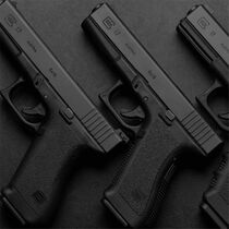 Three Glock 17s.