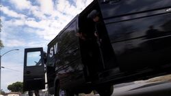 SWAT storms the area