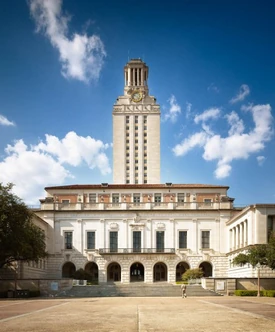 UT main building and tower (Austin, TX).