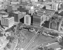 View of Dealey Plaza from above