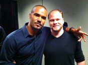 "Shemar and the other birthday boy, Jason Bernero!" Anna Fleiner Twitter April 20, 2011