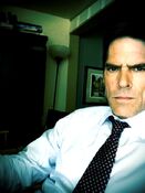 "Goofy smile!" Thomas Gibson Twitter August 10, 2011