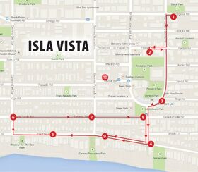 Isla Vista Map