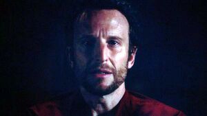 Lewis testifying against Hotch in The Storm.