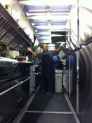 "This is Hana! He is our chef who feeds us everyday wherever we go!" Chuck Danford Twitter July 12, 2011