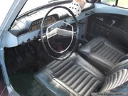 Interior view with steering wheel, dashboard, and front seats (vinyl upholstery) Volvo Amazon