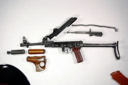 A disassembled AKMSU.