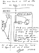 Schematic of a bomb that was never found, detailing the "score": Zodiac=10, SPFD=0