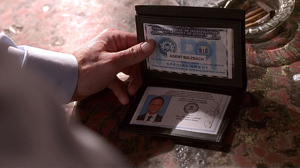 JoySinger's IDs - Derek Morgan FBI credentials, badge, wallet and