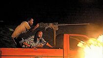 Somali with a truck-mounted M2HB in a flashback in "Distress".