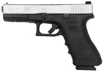 3rd Generation Glock 17 with stainless-steel slide