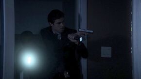 Spicer with his Glock 17.