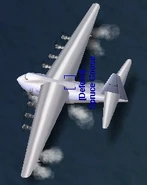 As viewed from the rear