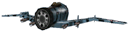The texture image of a Brigand inside the Pandora's hangar