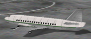 The passenger aircraft