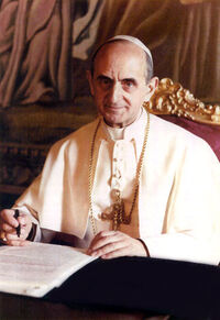 Imagem do papa Paulo VI