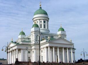 Helsinki Cathedral in July 2004