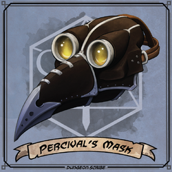 Percival's mask - Dungeon Scribe