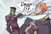 Fjord threatening Caleb