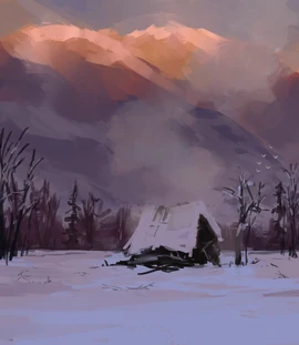 Fan art of '"`UNIQ--nowiki-0000000B-QINU`"'a cold morning in Blumenthal, by '"`UNIQ--nowiki-0000000C-QINU`"'