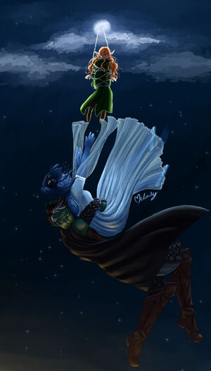 Jester and Fjord falling - Melodychi