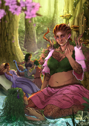 Dryads by Cristina Anaya