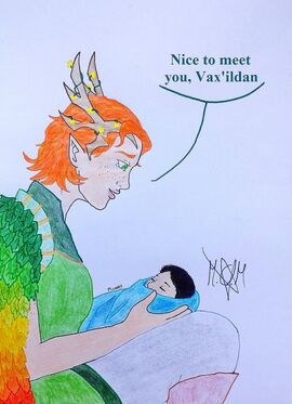 Keyleth and Dan by Micaerys