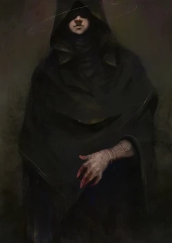 Fan art of '"`UNIQ--nowiki-0000000C-QINU`"', an entity magically empowered by worship, by '"`UNIQ--nowiki-0000000D-QINU`"'